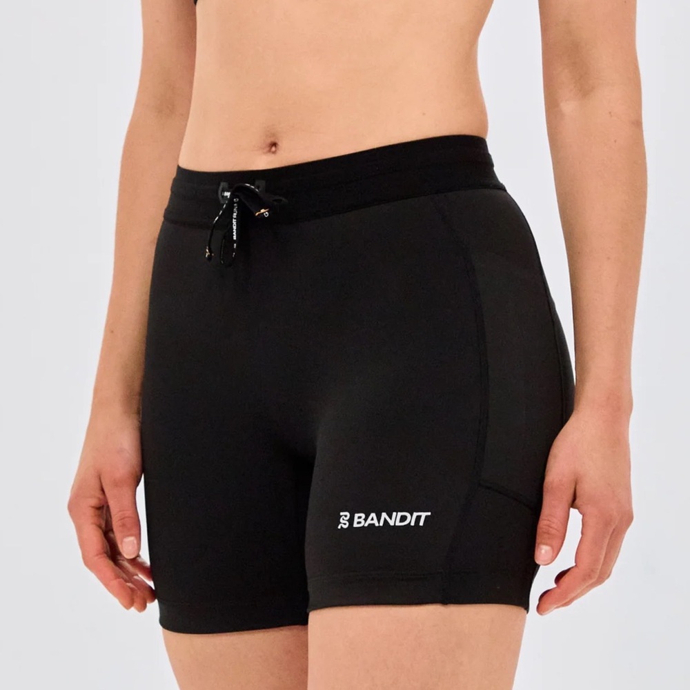 WOMEN'S 5" COMPRESSION SHORTS - BLACK